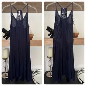 Xhilaration Boho Dress in Navy